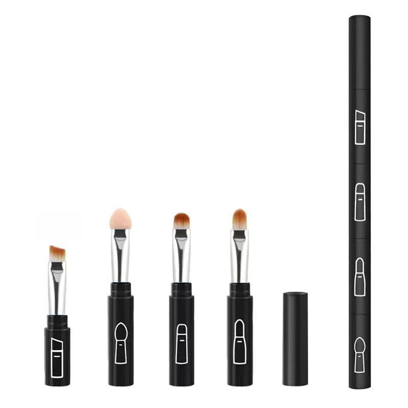 4-in-1 Makeup Brush Set
